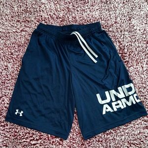 Under Armour Blue Shorts- Child Small